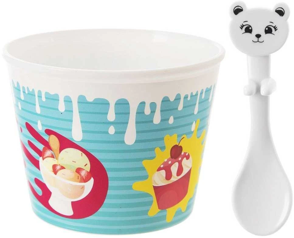 La Cucina Orion Desertiniai Tauriai su Šaukštais 4 vnt. 280 ml