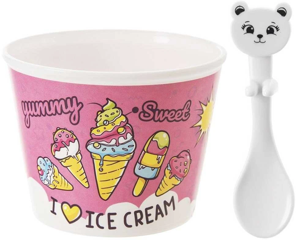 La Cucina Orion Desertiniai Tauriai su Šaukštais 4 vnt. 280 ml
