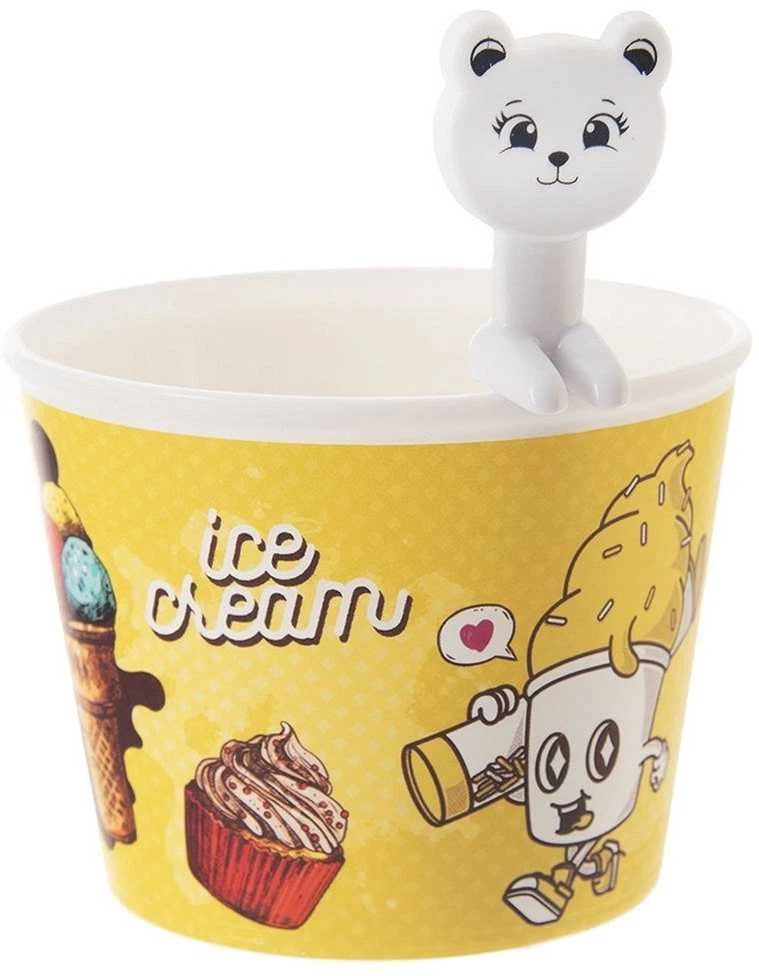 La Cucina Orion Desertiniai Tauriai su Šaukštais 4 vnt. 280 ml