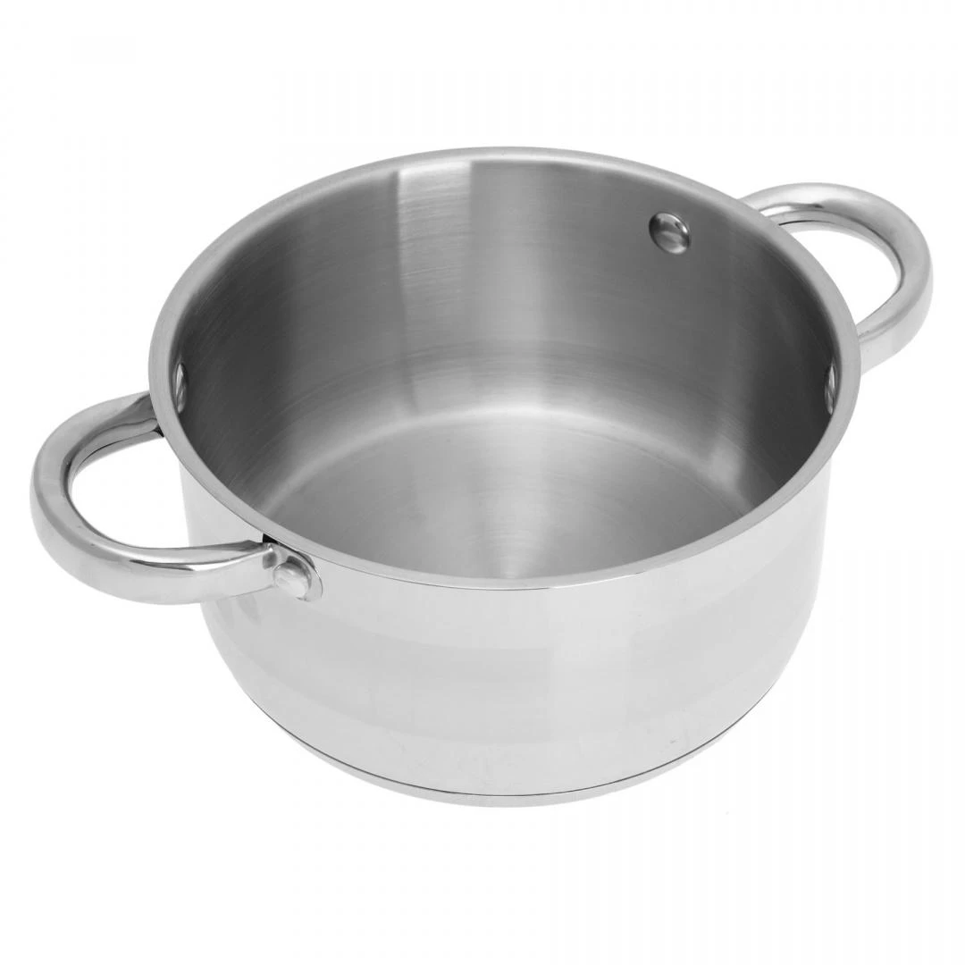 King Hoff Puodas Kinghoff plieno puodas su dangčiu, 18 cm skersmens, 2,1 l talpos
