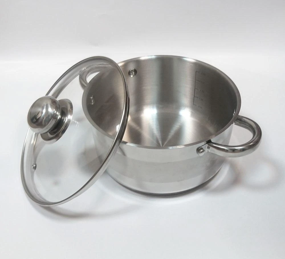 King Hoff Puodas Kinghoff plieno puodas, 24 cm skersmens, 6 l talpos