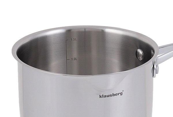 Kaistuvas stal, śr.16cm 1,8l klausberg