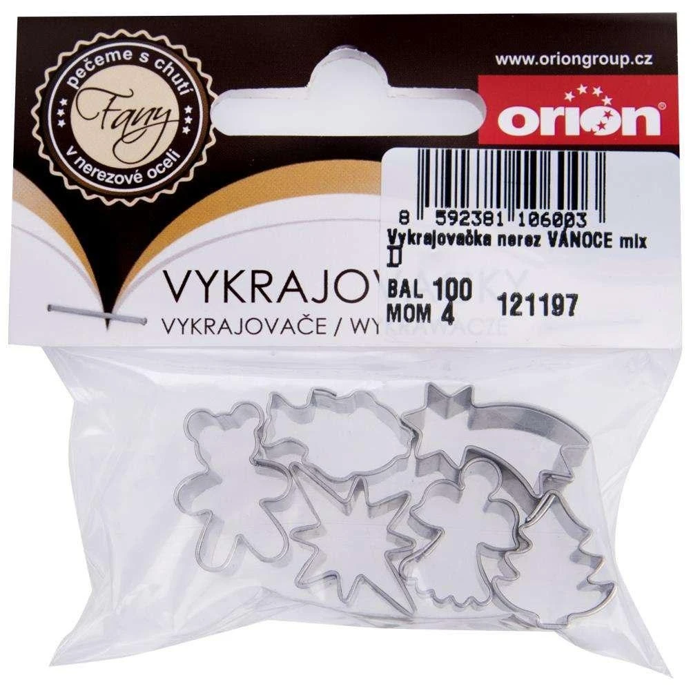 Orion Sausainių formelės plieninės 2 cm, 6 vnt.