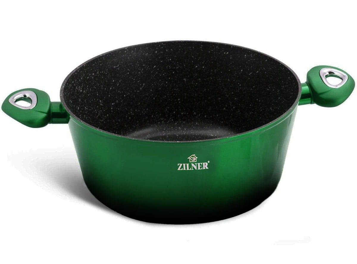 Žaliojo marmuro puodų rinkinys, 15 vnt. ZILNERIS