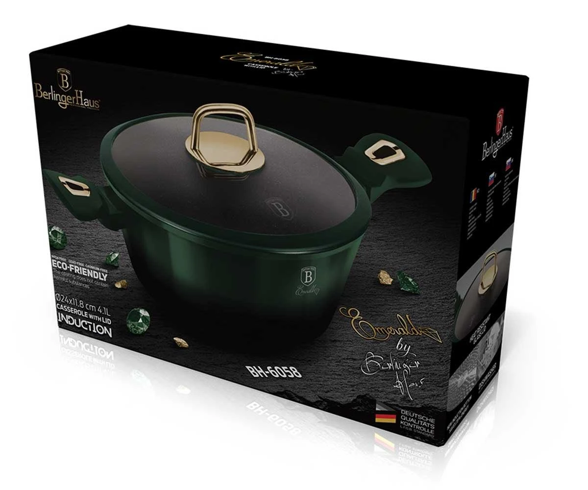 Berlinger Haus Puodas METALLIC LINE EMERALD BH-6058