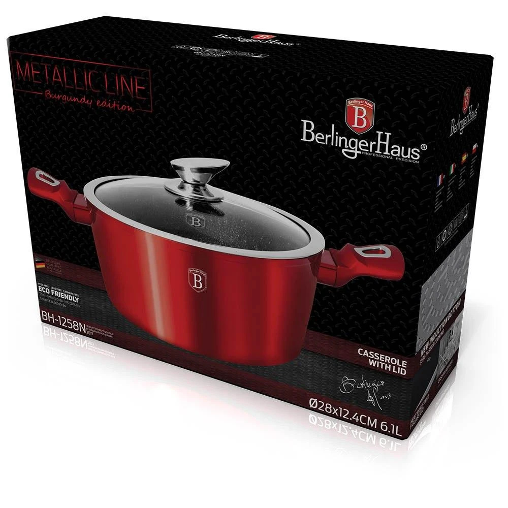 „Berlinger Haus“ metalinis puodas 28 cm (BH / 1258)