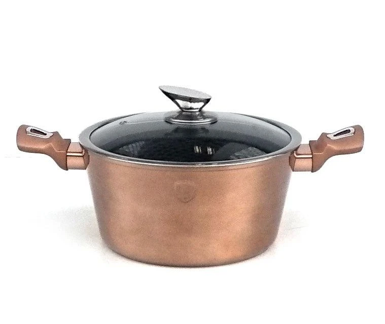 Berlinger Haus GRANITE PUODAS 30cm BERLINGER HAUS BH-6194 ROSE GOLD