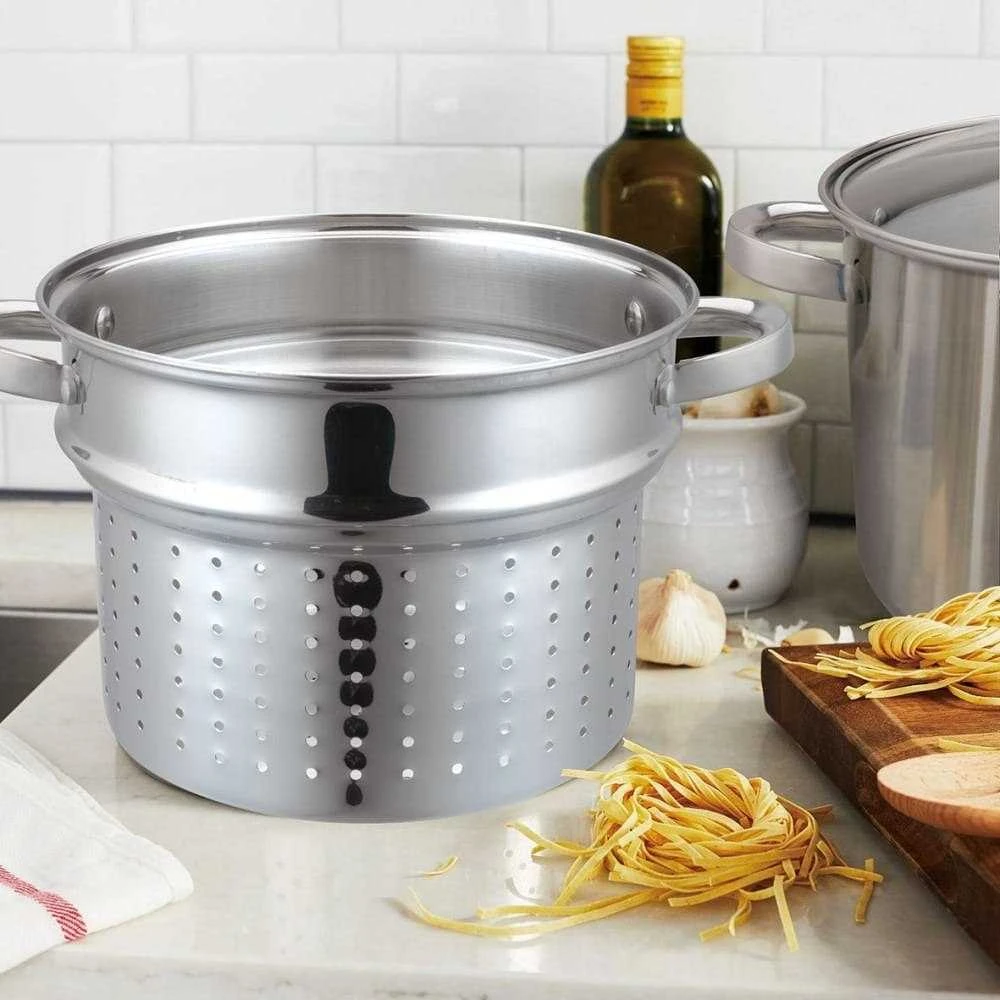 Klausberg Puodas Puodas su makaronų įdėklu 24 cm, 7,5 l kb-7738