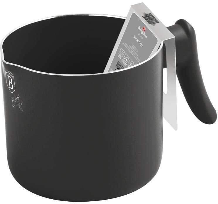 Titano puodas pienui 1,2L, Berlinger Haus, antracitas