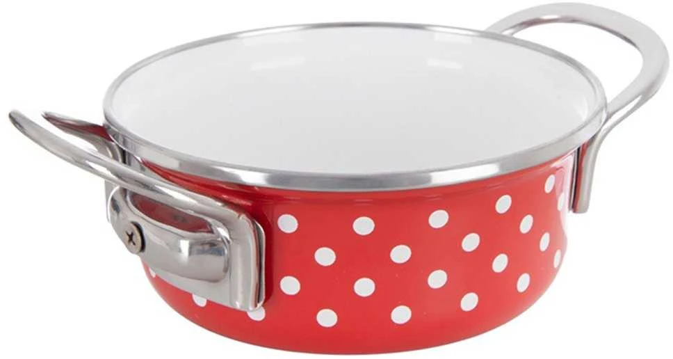 Orion Emaliuotas puodas TECKA 14 cm, 600 ml