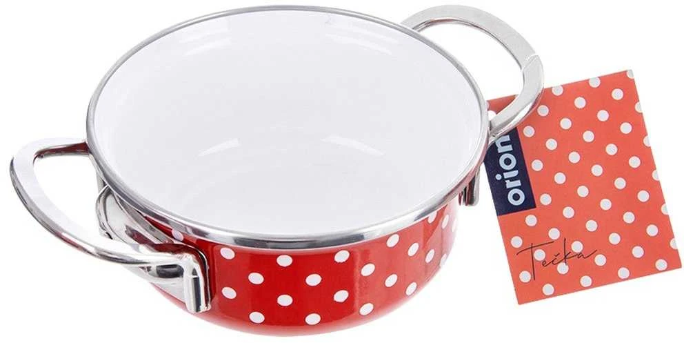 Orion Emaliuotas puodas TECKA 14 cm, 600 ml