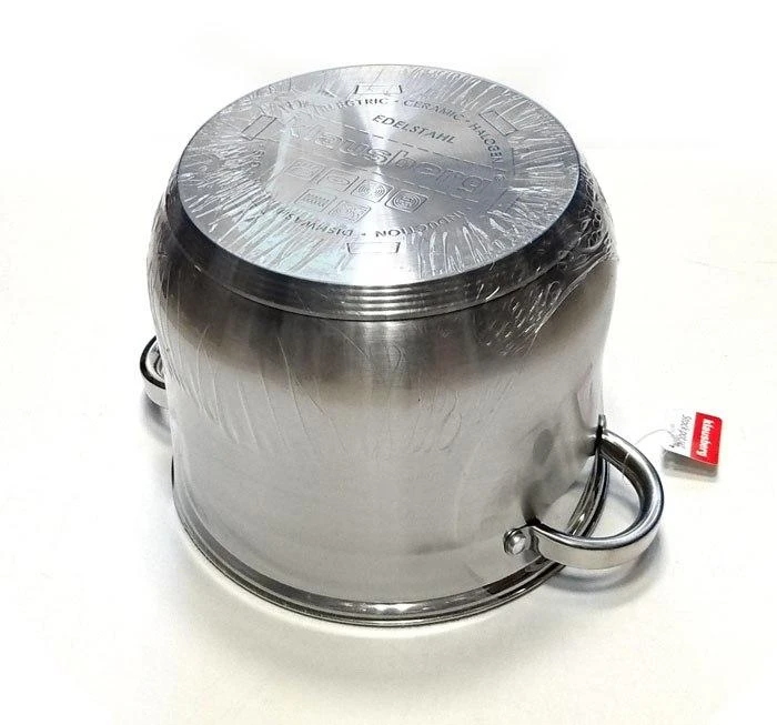 Puodas Plieninis puodas, 22 cm skersmens, 7 l talpos, Klausberg