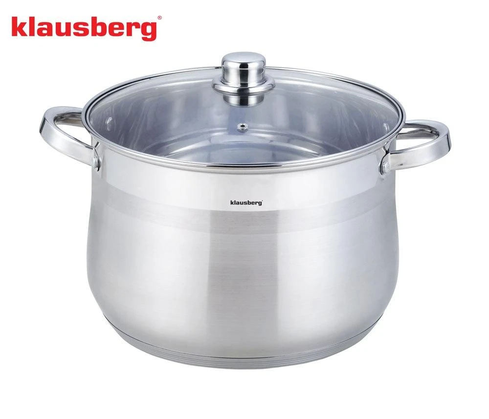 King Hoff Puodas Plieninis puodas, 24 cm skersmens, 8,6 l, Klausberg