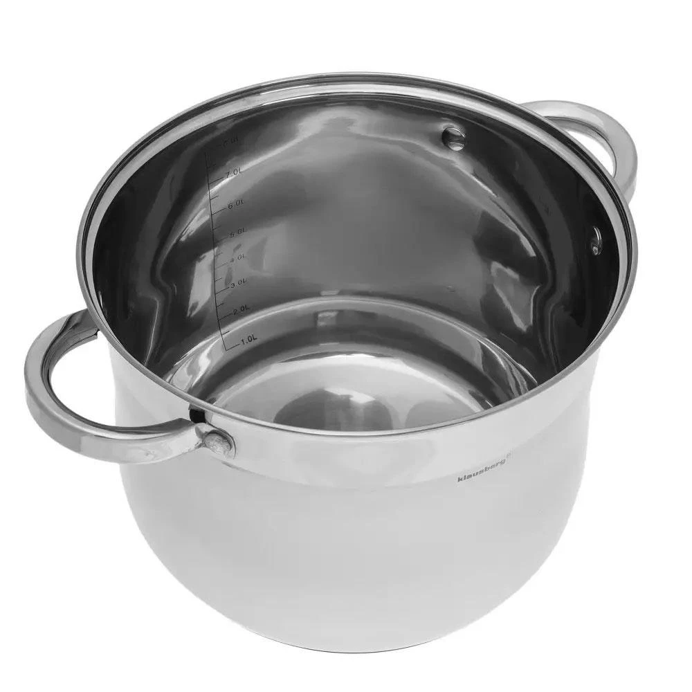 King Hoff Puodas Plieninis puodas, 24 cm skersmens, 8,6 l, Klausberg