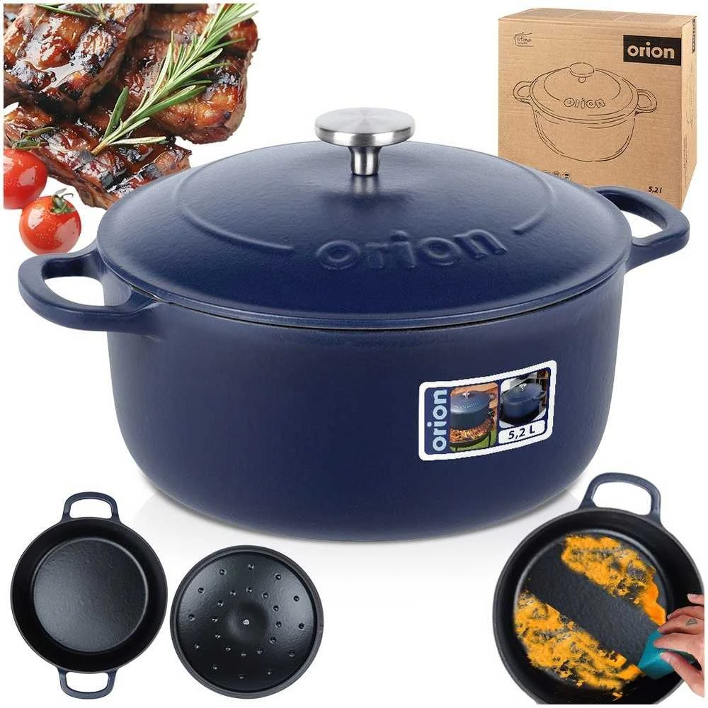Lumarko Orion Ketaus puodas 26 cm, 5,2 l - Universalus