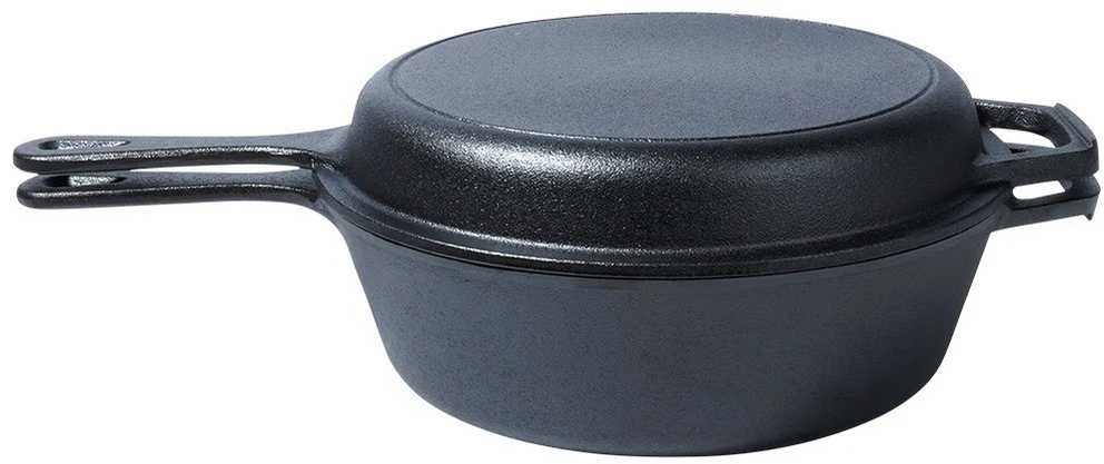 Vilde Ketaus puodas 3,5L ir keptuve 24 cm (2 dalių komplektas CAST LINE)
