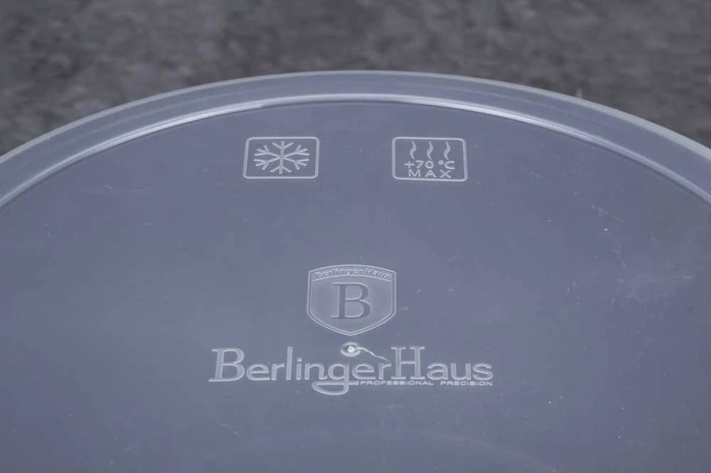 Berlinger Haus granitinis puodas bh-6606, shiny juodas, 28 cm