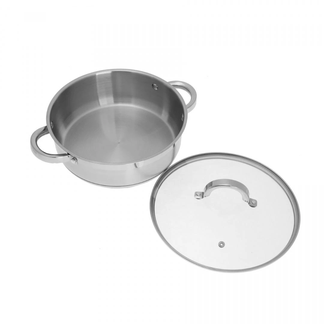 Puodas Plieninis puodas, 28 cm skersmens, 6 l, Klausberg