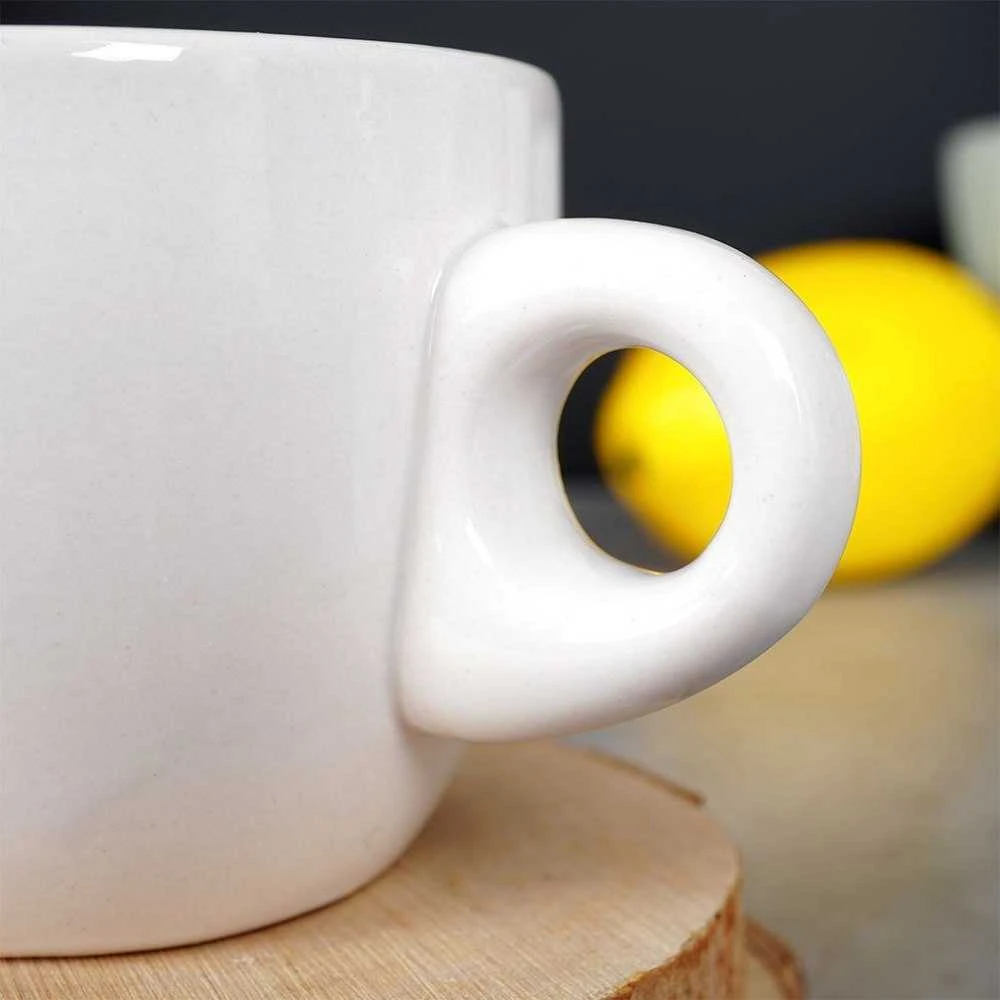 Orion Espresso puodelis keraminė 80 ml su širdimi