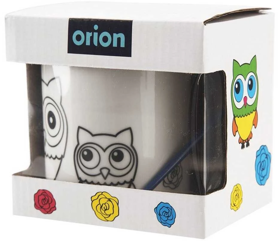 Orion porceliano puodelis su tapybos dažais 330 ml