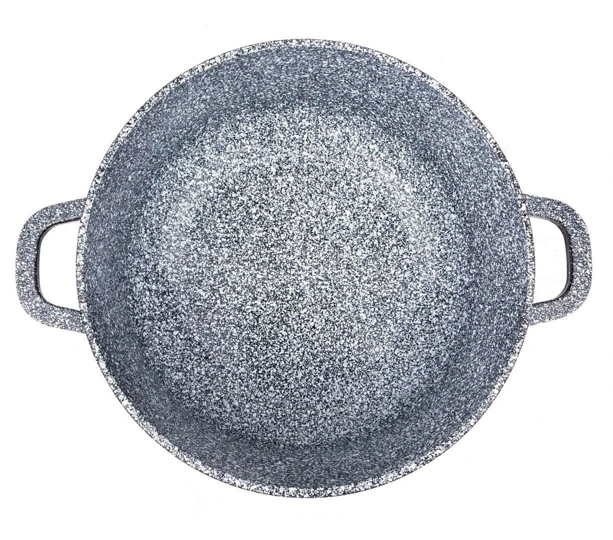 Puodas Puodas su dangčiu, plienas, pilkas marmuras, skersmuo 22 cm, 3,3 l, Klausberg