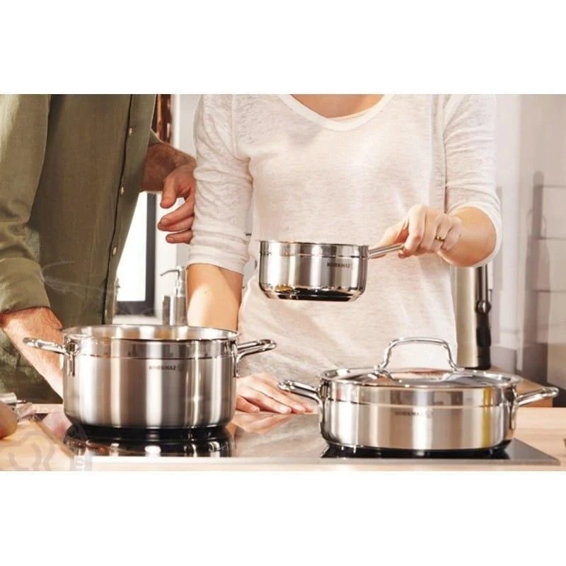 Indukcinis puodas troškinimui Korkmaz Alfa Low Ø26cm, KRA1024, 4.2 l