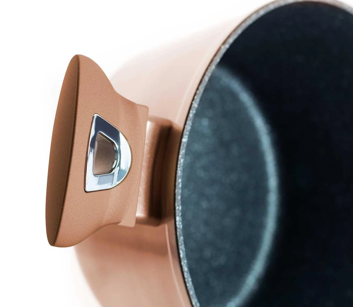 Berlinger Haus Puodų komplektas, 10 dalių, Berlingerhaus Metallic Line Rosegold | BH-6142