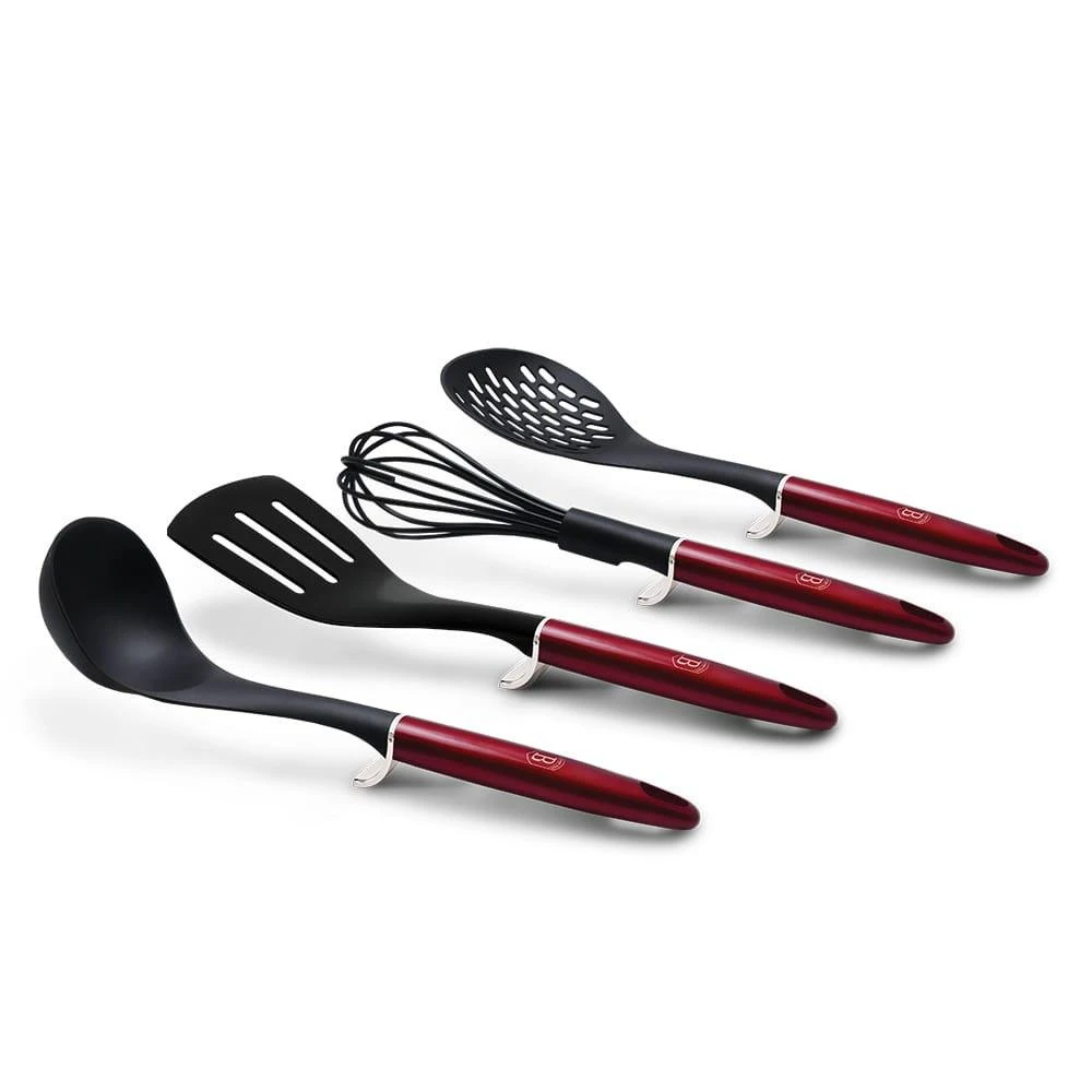 PUODŲ RINKINYS 10 Vnt. BERLINGER HAUS METALLIC LINE BURGUNDY BH-6150