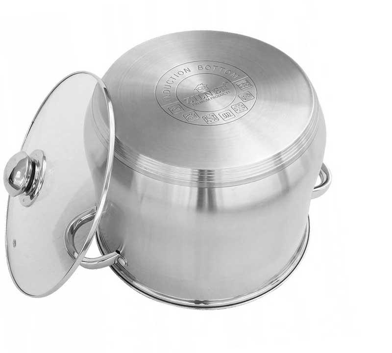 GASTRONOMINIS PUODAS Sidabrinis 30CM/16L ZILNER
