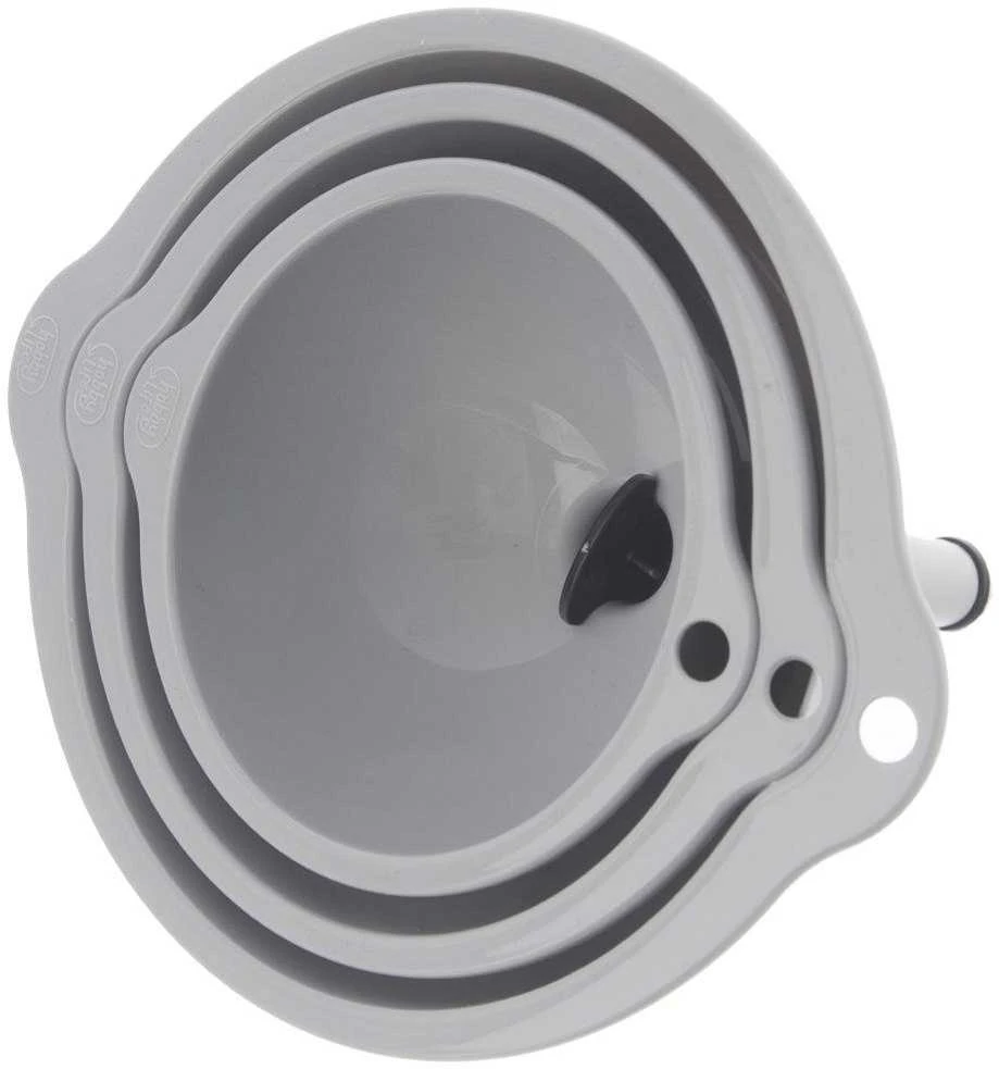 Plastic Forte Virtuvės sifonų rinkinys 10/12/14 cm 3 vnt.