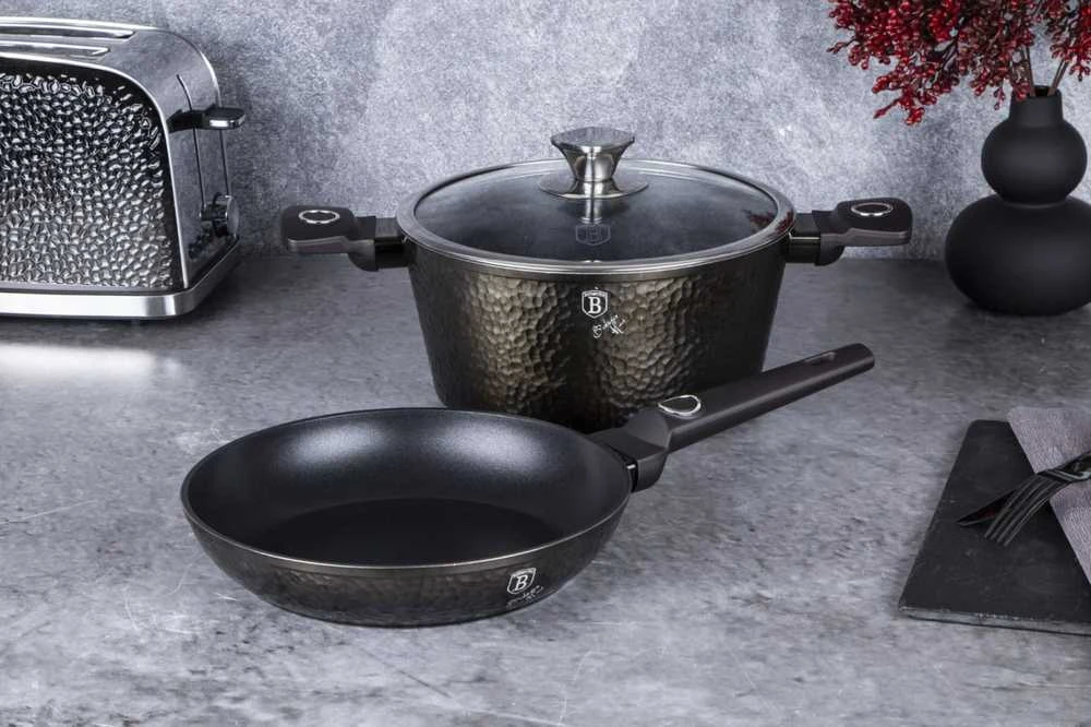 Rinkinys Puodas + PATELNIA 24CM BERLINGER HAUS PRIMAL GLOSS BH-6074