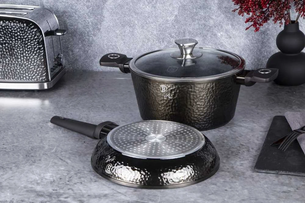 Rinkinys Puodas + PATELNIA 24CM BERLINGER HAUS PRIMAL GLOSS BH-6074