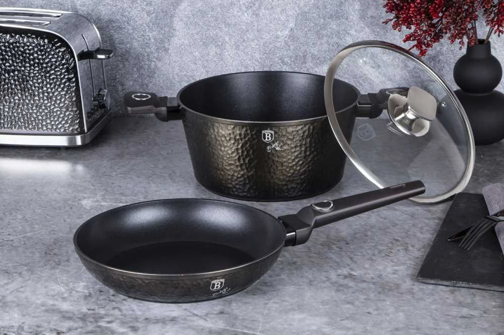 Rinkinys Puodas + PATELNIA 24CM BERLINGER HAUS PRIMAL GLOSS BH-6074