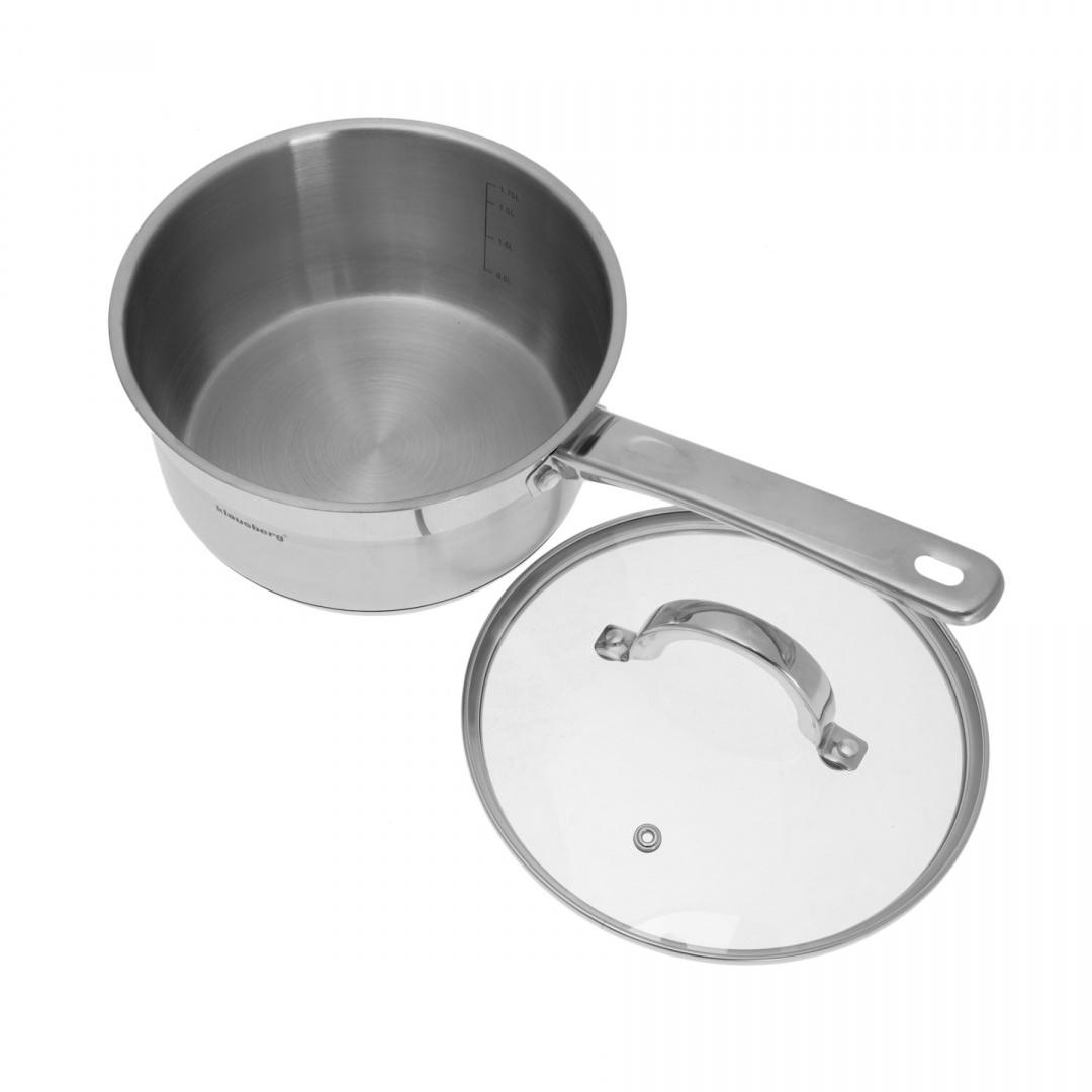 Kaistuvas Plieninis puodas, 12 cm skersmens, 0,5 l Klausberg
