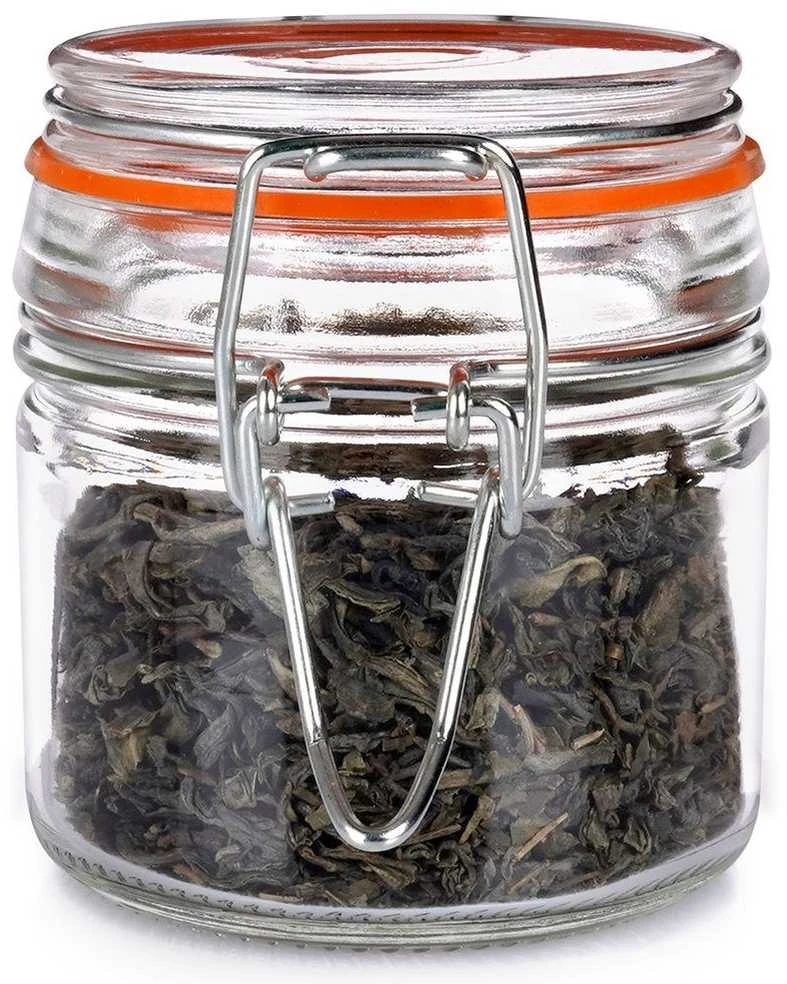 Orion Stiklainiai 100 ml su užspaudžiamais dangteliais
