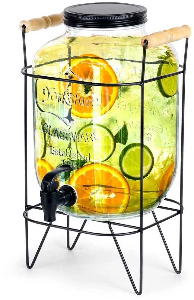 Vilde Gėrimų dozatorius su čiaupu ir stovu, 5,5 l