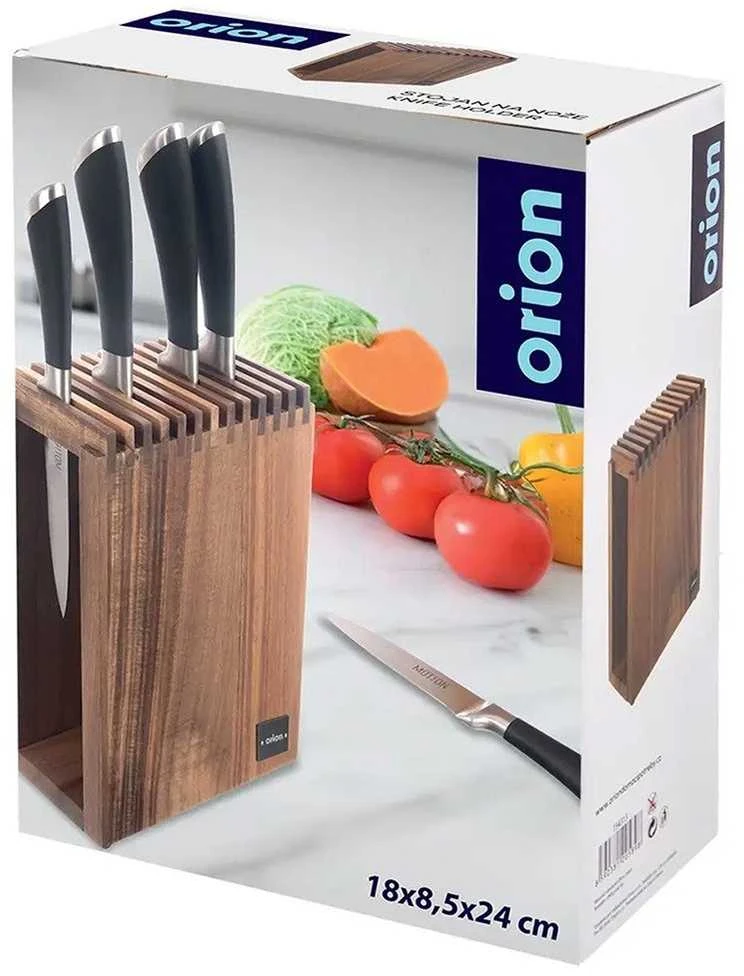 Ultra Clean Orion Medienos virtuvinis peilių laikiklis su skyriais