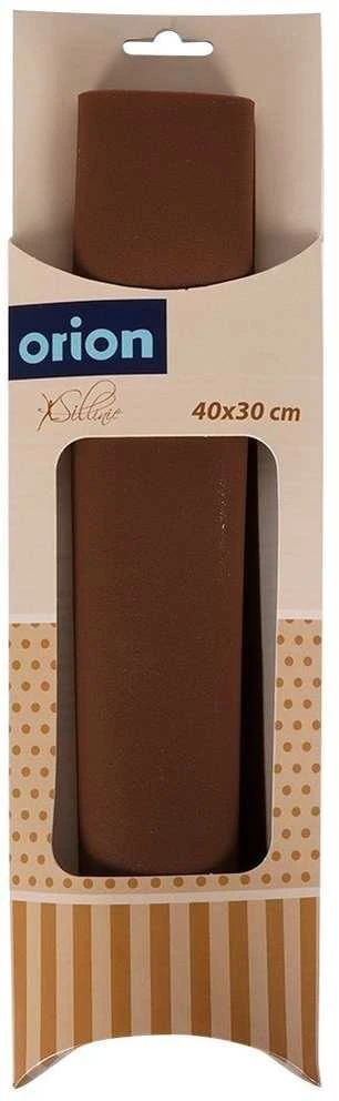 Orion silikoninis kilimėlis tešlai 40x30 cm rudas