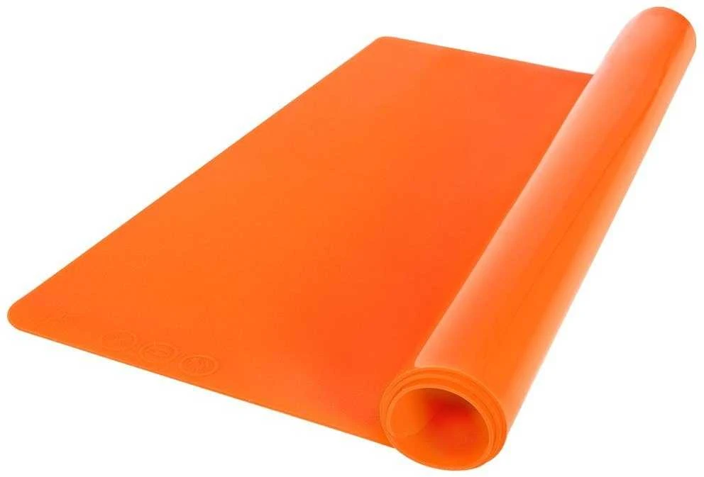 Orion Silikoninis kilimėlis tešlai 40x30 cm Oranžinis