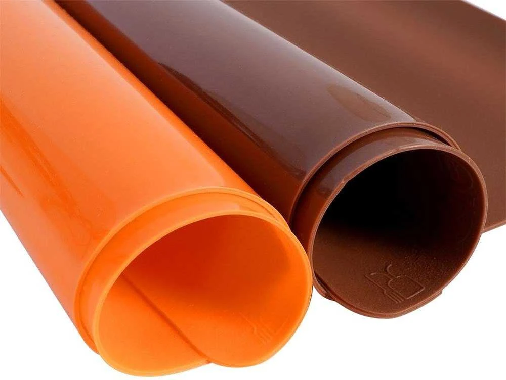 Orion Silikoninis kilimėlis tešlai 40x30 cm Oranžinis