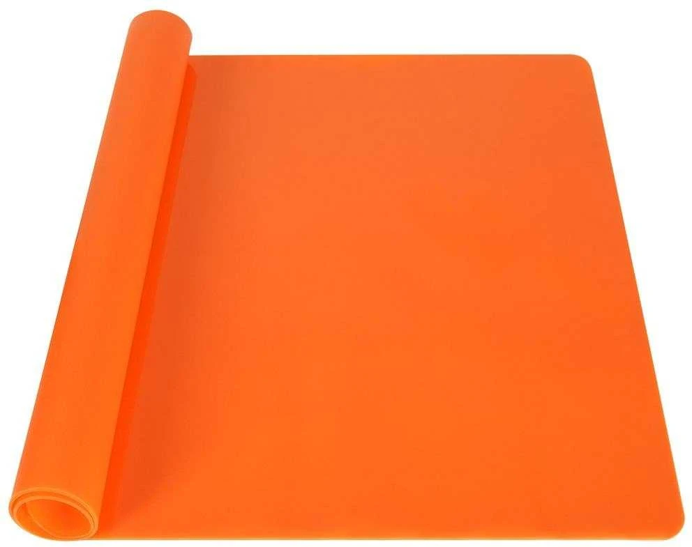 Orion Silikoninis kilimėlis tešlai 40x30 cm Oranžinis