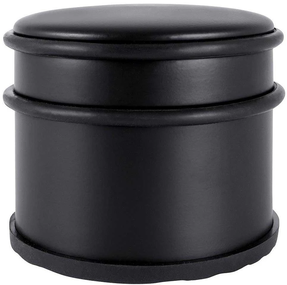Excellent Houseware Stoperis durims, juodas, 9 cm