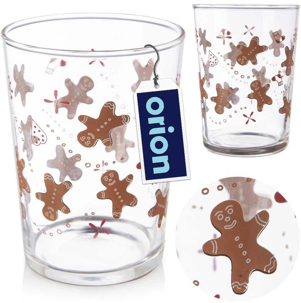 Orion Stiklinė 500 ml su imbierinių sausainių motivu
