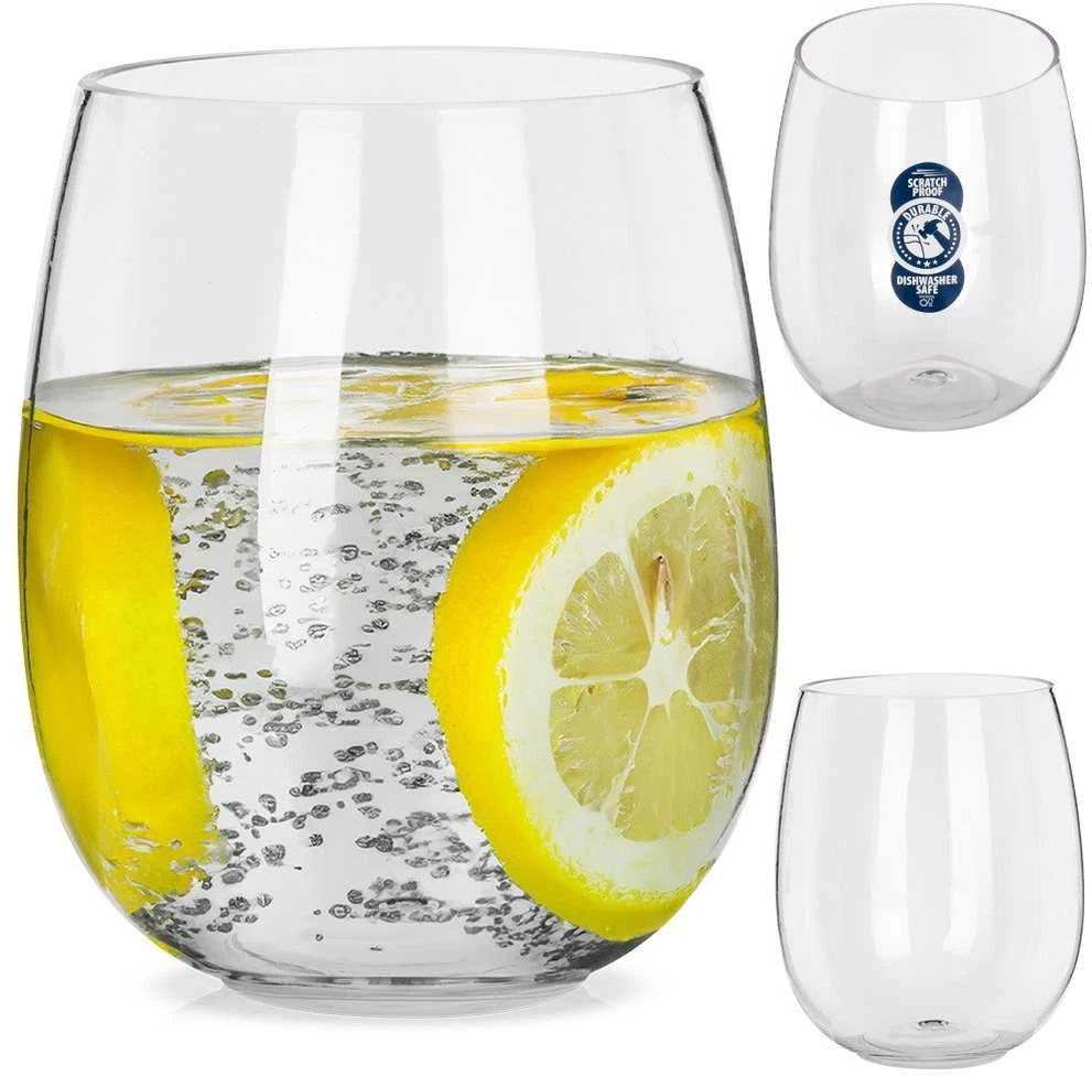 Colorovo Akriliniai gėrimų stiklai 450 ml - Nepertraukiami