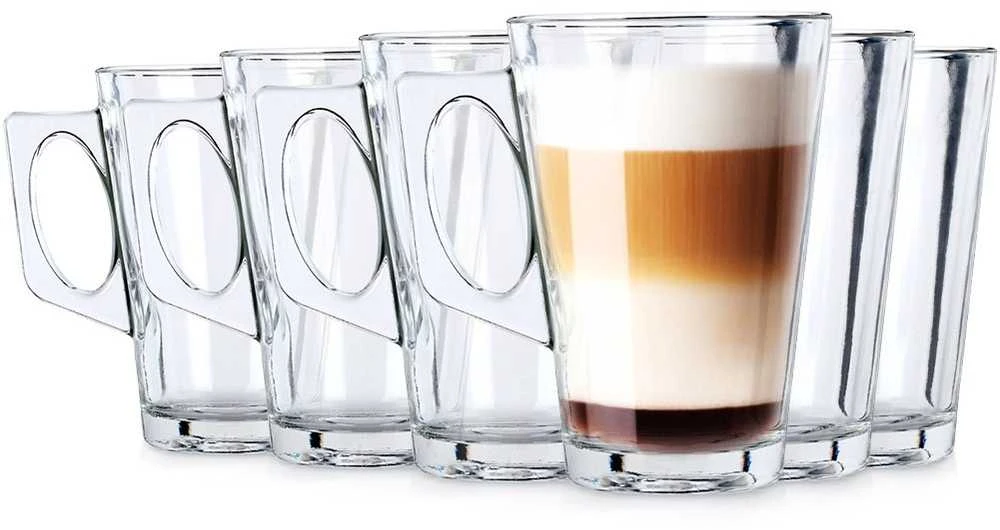 Stiklinės su rankenėle Vilde 255 ml, 6 vnt.