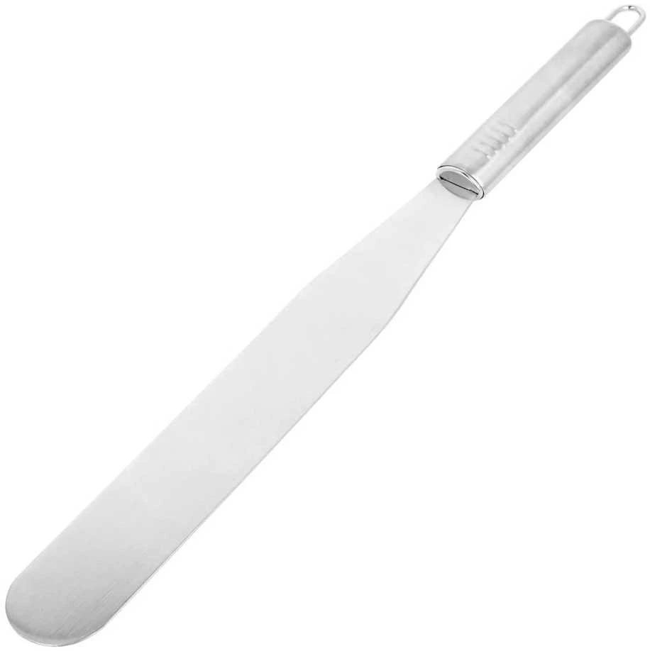 Konditerinė mentelė tortams, pyragams, metalinė mentelė, 34 cm, BRUNBESTE BB-1144