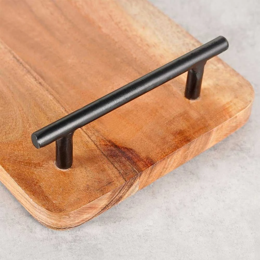 Home Styling Collection Akacijos medžio serviravimo padėklas 40x15,5 cm