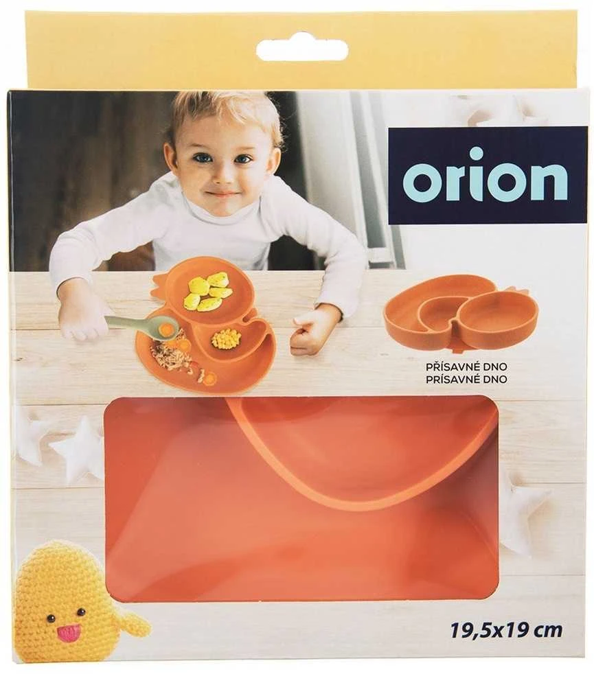 Orion Silikoninis padalintas lėkštė vaikams 19,5x19 cm