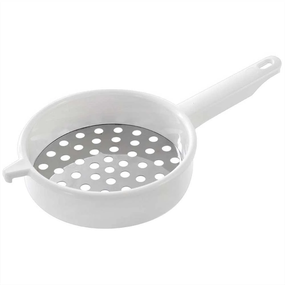 Orion Plieninė makaronų tarka 18 cm su rankenomis