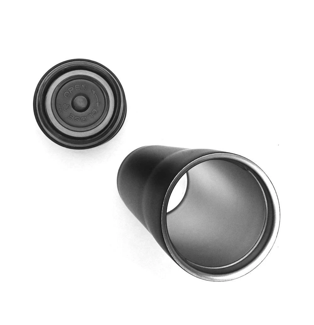 Termo puodelis stal, skirtingos spalvos 380ml klausberg